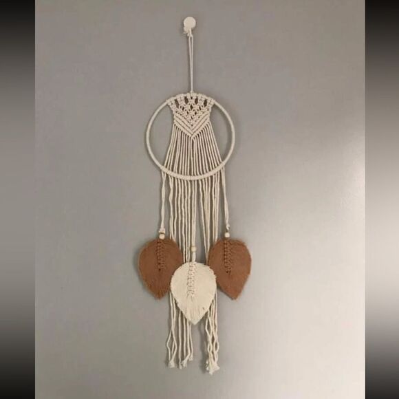 Macrame Wall Hanging Dream Catcher - Picture 1 of 7